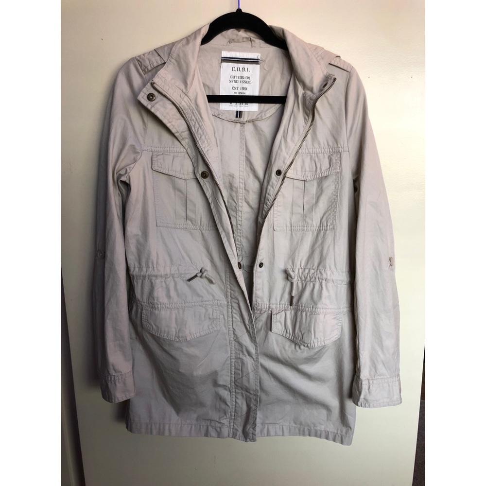 Beige Trench Coat
